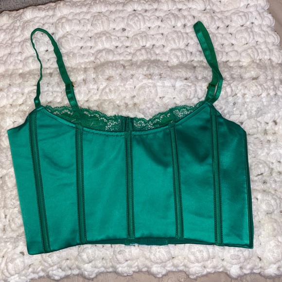 Meshki lake lace corset top - green - Picture 3 of 8